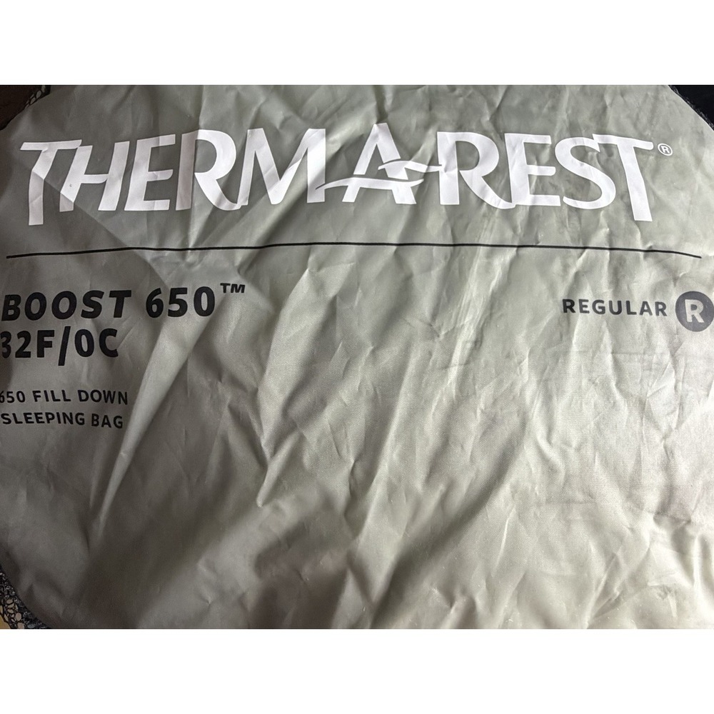 Therm-a-Rest Boost 650 32F/ OC Down Sleeping Bag, Regular - Picture 9 of 14